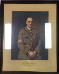 Print - Reproduction, framed, General Sir John Monash