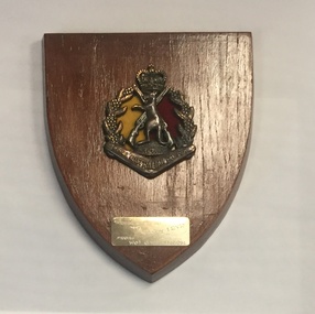 Plaque - Presentation Plaque, 5/7 RAR