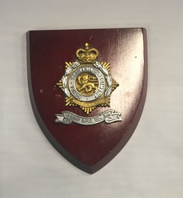 Plaque - Presentation Plaque, 40 INDEP RIFLE COY RTR