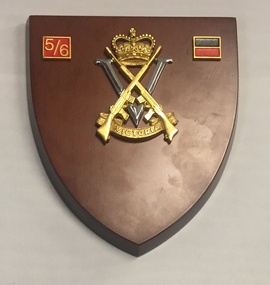Plaque - Presentation Plaque, 5/6 RVR