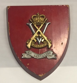 Plaque - Presentation Plaque, 6th Battalion Royal Victorian Regiment