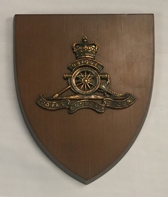 Plaque - Presentation Plaque, Royal Australian Artillery