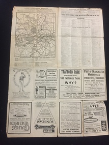 Map, Britain and Underground Railways, July 1919