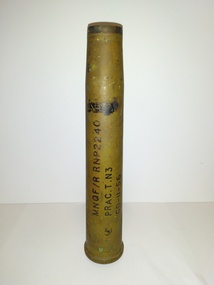 Lot - 40mm 1944 Shell Casing, RFXSS M12 Korean War Era Grenade