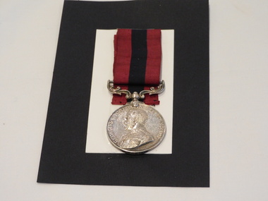 Award - Distinguished Conduct Medal, GvR, 168 CSMjr F Brent, c1917