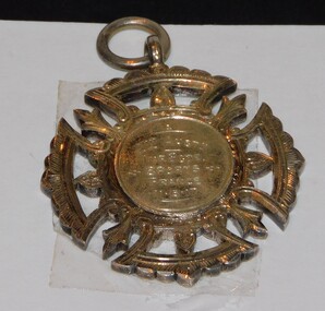 Award - Unoffical Medal - 168 CSM F Brent, 2nd Australian Inf Bde Sports France 11.6.17, c1917