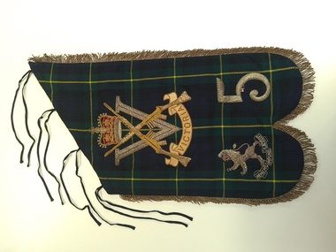 Flag - Banner Piper 5 RVR Pipe Sergeant, 1972