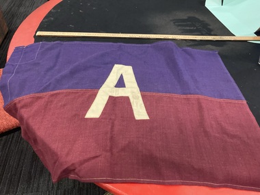 Textile - Flag, A Company 6th Battalion
