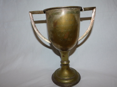 Award - Trophy Cup, Julis Championship Cup won by A.A.S.C 12-7-41