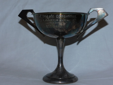 Award - Trophy, 2nd inf Brigade Competition - A.A Lewis Gun won by 6th Batt