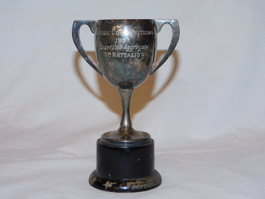 Award - Trophy, Annual Competitions 1937 Cadet Unit Aggregate 5th Battalion