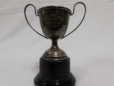 Award - Trophy, 2nd INF BDE 1932 Vickers .Dun Won by