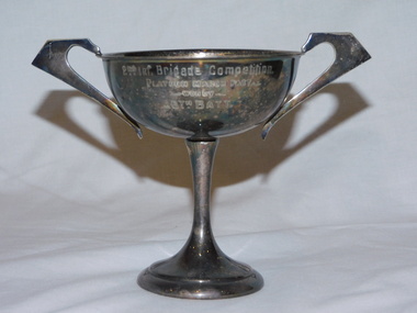 Award - Trophy, 2nd INF Brigade Competition - Platoon March Past - Won by 6th BATT