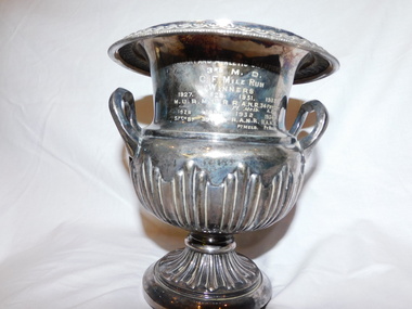 Award - Trophy, Military and Athletic Championships 3rd M.D, 1927