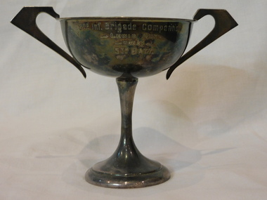 Award - Trophy, 2nd INF Brigade Competition  - Lewis Gun - Won by 5th Batt