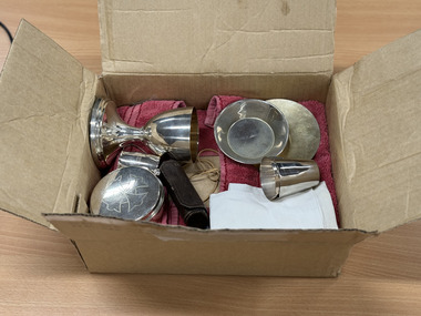 Ceremonial object - Communion Kit- Rev J.J. Tresidder