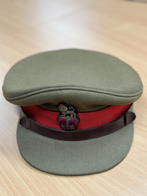 Uniform - Cap, officers with bullion rank badge, Brigadier Lowen