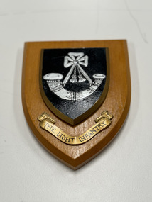 Plaque - Presentation Plaque, The Light Infantry
