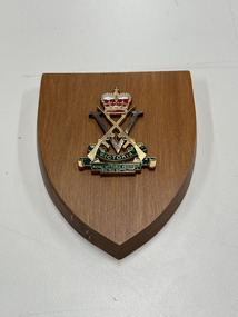 Plaque - Presentation Place, 5th/6th Battalion Royal Victorian Regiment