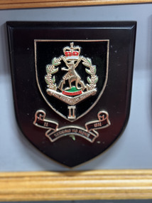 Plaque - Presentation Plaque, 2 Royal Australian Regiment