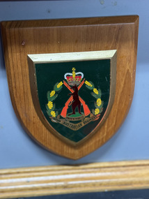 Plaque - Presentation Plaque, Royal Australian Infantry