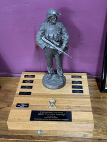 Sculpture - Best soldier, C Company Best Soldier Award