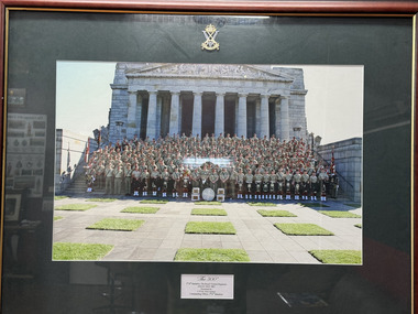 Print - "The 300" Photo, "The 300" 5th/6th Battalion, The Royal Victoria Regiment ANZAC Day 2007