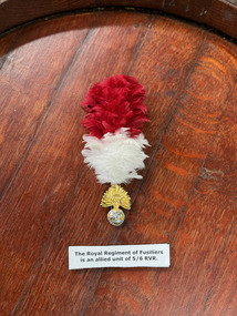 Uniform - Cap badge, Royal Regiment of Fusiliers cap badge