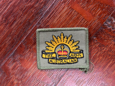 Uniform - Raising sun patch, Raising sun on poly uniform