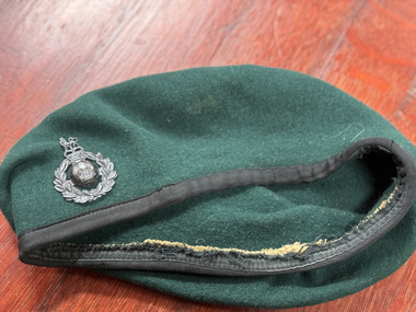Headwear - Green Beret of Royal Marines, Green Beret with the Royal Marines corp badge