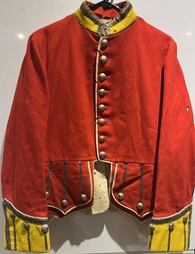 Uniform - Victorian Scottish Regiment Officers Scarlet Full Dress Doublet c. 1898, c1901-1911