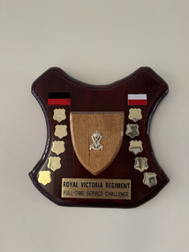 Honour Board - Royal Victoria Regiment Full Time Service Challenge