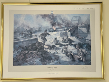 Painting - Painting the Battle of Arnhem