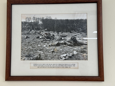 Photograph - Photograph of German soldiers killed during a WWI battle