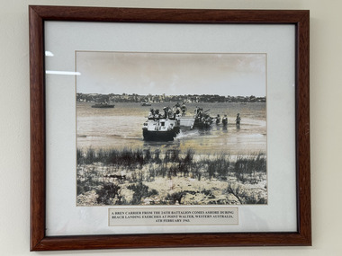 Photograph - Photograph of soldiers of 2/6th Battalion on exercise in 1943