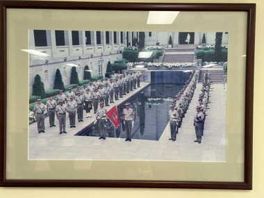 Photograph - Photograph of all the RSM in the Army in the Australian War Memorial