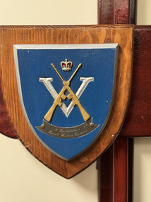 Plaque - 1st Battalion Royal Victoria Regiment Plaque
