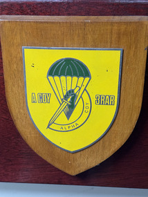 Plaque - A Coy 3RAR plaque