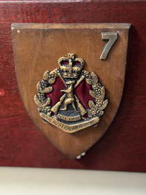 Plaque - 7 RAR plaque