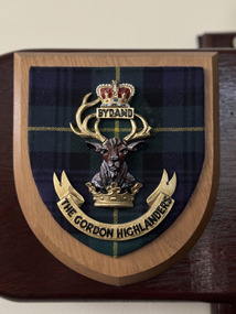 Plaque - The Gordon Highlanders Plaque