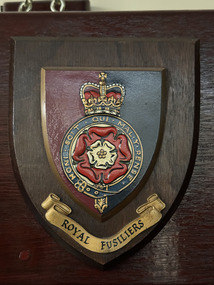 Plaque - Royal Fusiliers Plaque