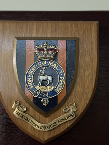 Plaque - The Royal Warwickshire Fusiliers