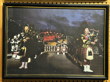 Photograph - Pip Drums playing on Edinburgh Tattoo