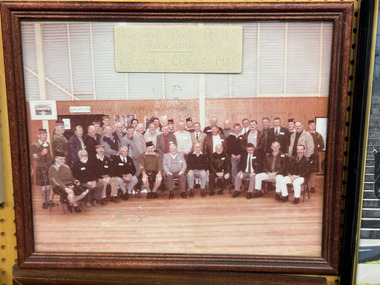 Photograph - Reunion photo of the Regimental Pipes Drums Association