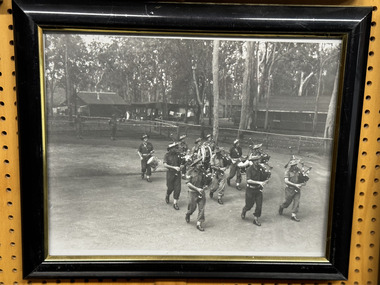 Photograph - Pipes and Drums in training