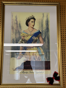 Print - Queen Elizabeth II large print