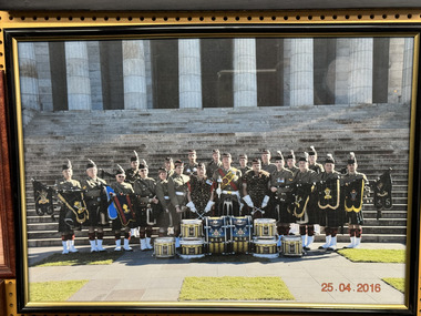 Photograph - Photograph of 5/6th Pipes and Drum