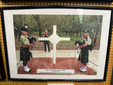 Photograph - Photo Pipe and Drums in South Vietnam