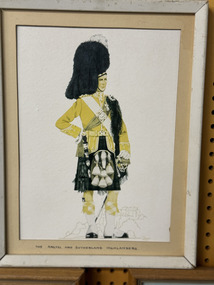 Print - A print of Sutherland Highlanders