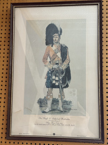 Print - Large print of Sutherland Highlanders